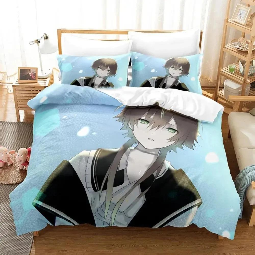 Anime spēle Olympia Soire gultas veļas komplekts zēniem meitenēm dvīņi karalienes izmēra segas pārvalks Spilvendrāna gultas zēniem pieaugušajiem mājas tekstils