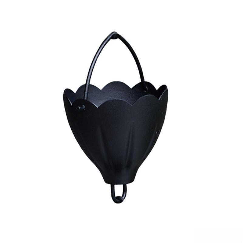 100cm Gutters Rain Chain Replacement Downspouts Decorative Cups Display Pouring Cups Outdoor Rainwater Catcher Chains