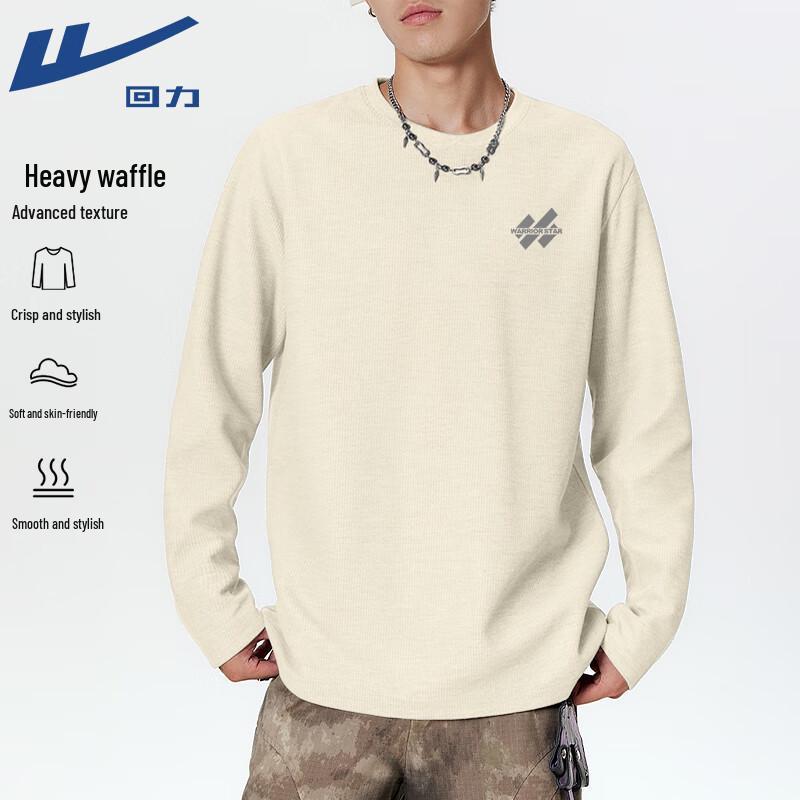 Warrior Men's Waffle Knit Long Sleeve T-Shirt