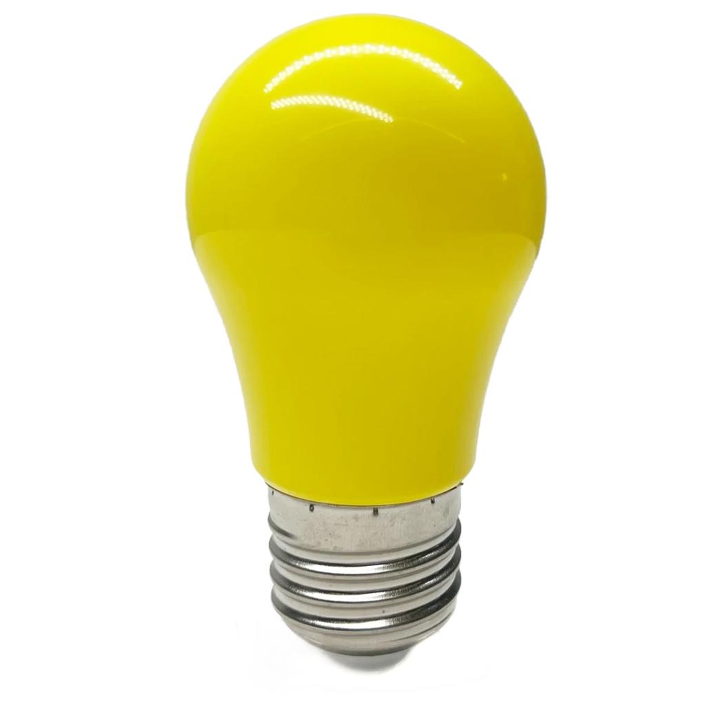 2x E27 2w Led Bulbs Rgb  Screw-base Globe Bulb Lamps A45 Light Red Blue Green Pink Yellow White Purple 8-light-colors 240v 10w