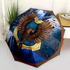 1pc Eagle Emblem Fantasy Room Umbrella with Plastic Handle,Cartoon Pattern,Suitable for All Seasons Multi-functional Umbrella400