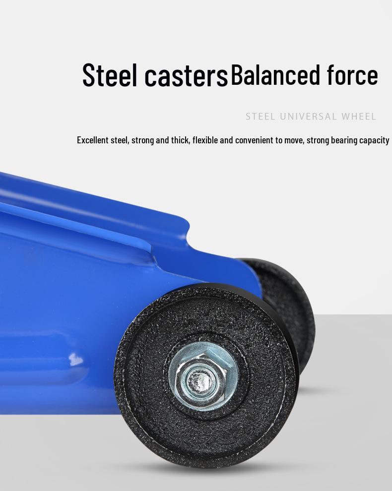 2-Ton Horizontal Hydraulic Car Jack for SUVs – 3T Tire Change Tool