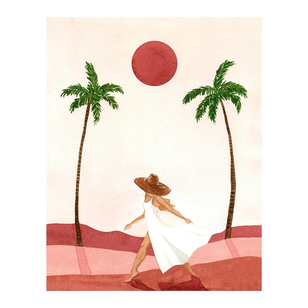 Scandinavian Abstract Wall Art Moroccan Illustration HD Canvas Poster Fashion Bohemian Print Home Bedroom Living Room Decor