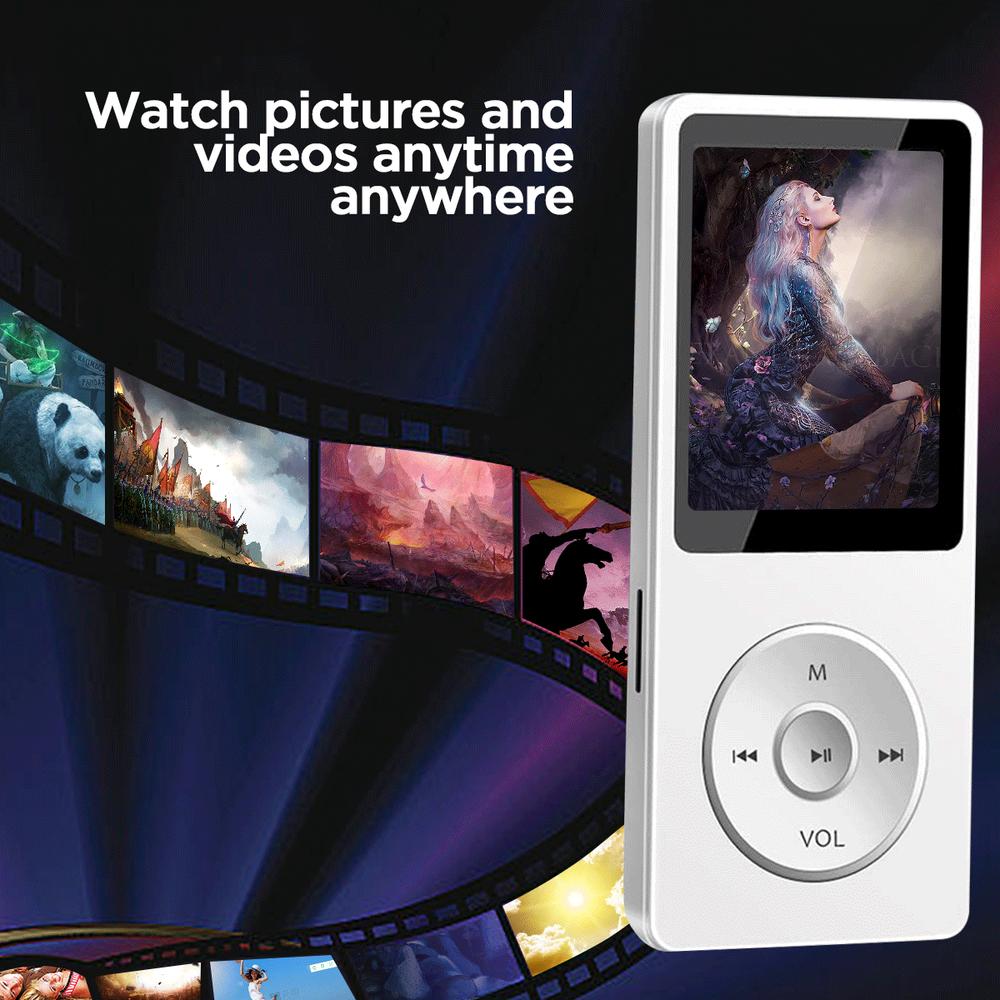 16GB Bluetooth MP3 Player HIFI Sport Music Speakers MP4 Media FM Radio Recorder