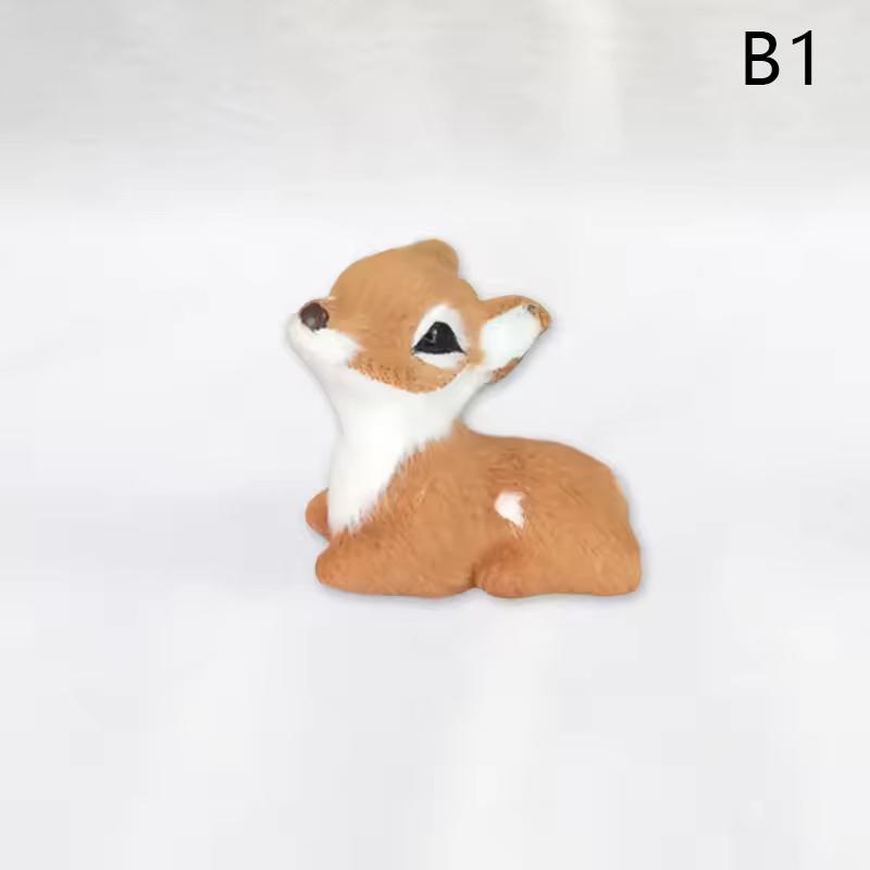 

Симуляция Пятнистый Олень Модель Животного Фестивальные Креативные Пластиковые Украшения Искусственные Плюшевые Игрушки Для Украшения Садовой Вечеринки