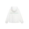 Li-Ning Sports Fashion Series Letter Print Hooded Windbreaker Jacket Unisex Jackets Champagne White AFDT521-2