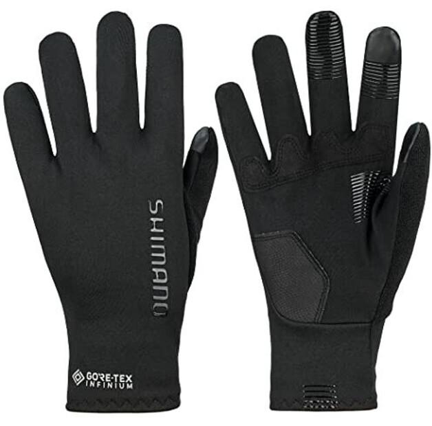 Велосипедные перчатки Shimano Infinium Race (чёрные)