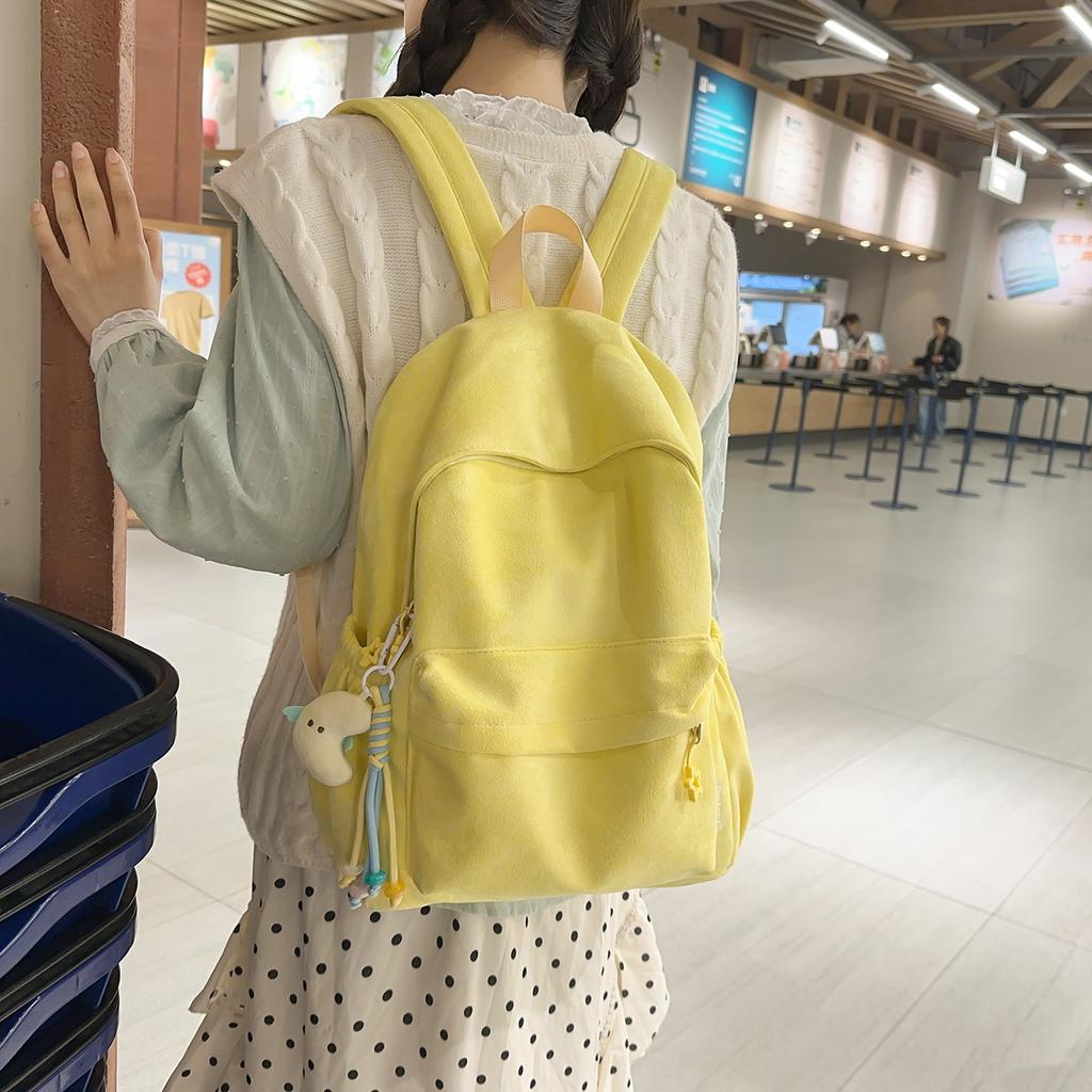 Schoolbag Schoolbag Junior High School Girls Primary School Students 1011 New Fashion High School Students Lightweight Simple Backpack College