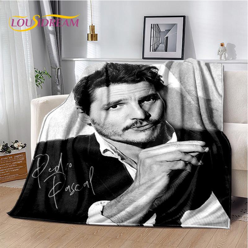 Pedro Pascal Funny Printed Blanket – Soft Throw for Bedroom, Sofa, or Picnic