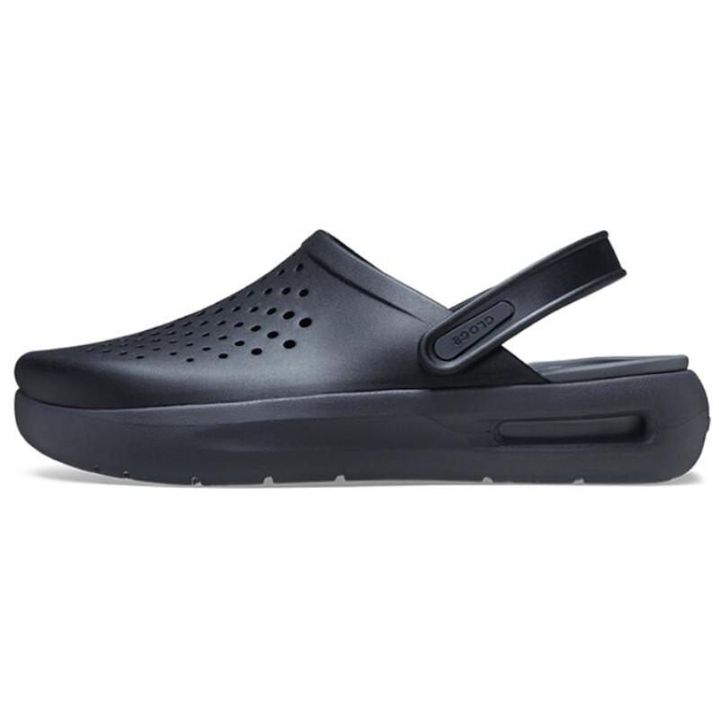 Crocs Fashion Trend Hole Shoes Unisex Black