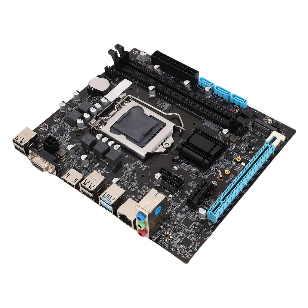 H110 Gaming Motherboard for LGA 1151 ATX 2 Channel DDR4 M.2 Nvme NGFF Serial ATA3.0 6GB PCIe