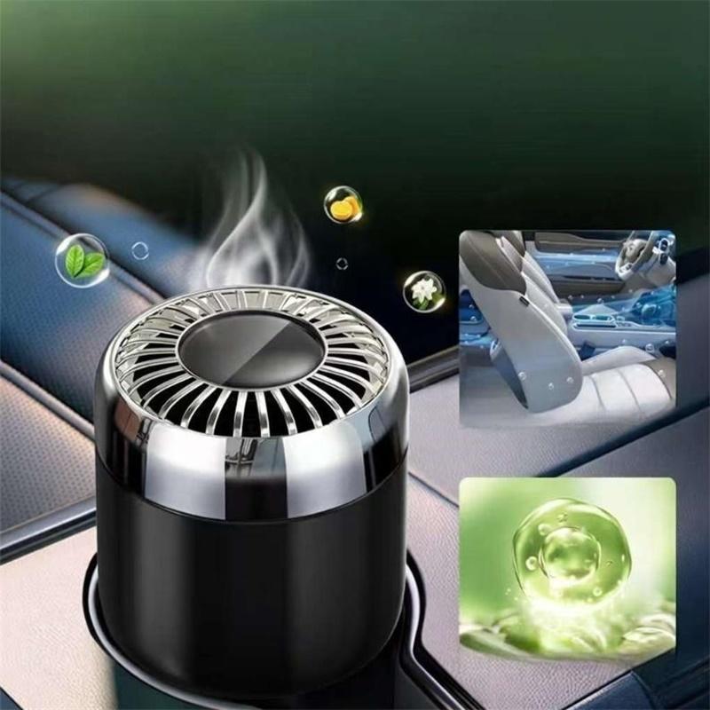 Car Air Freshener Aromatherapy Cup Solid Perfume Balm Portable Cologne Lemon Jasmine Flavor Fragrance Deodorant Aroma Diffusers