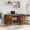 VidaXL Desk Smoked Oak 140x50x75 Cm Engineered Wood 829537