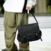Men's Canvas Shoulder Bag Large Capacity Crossbody Bag