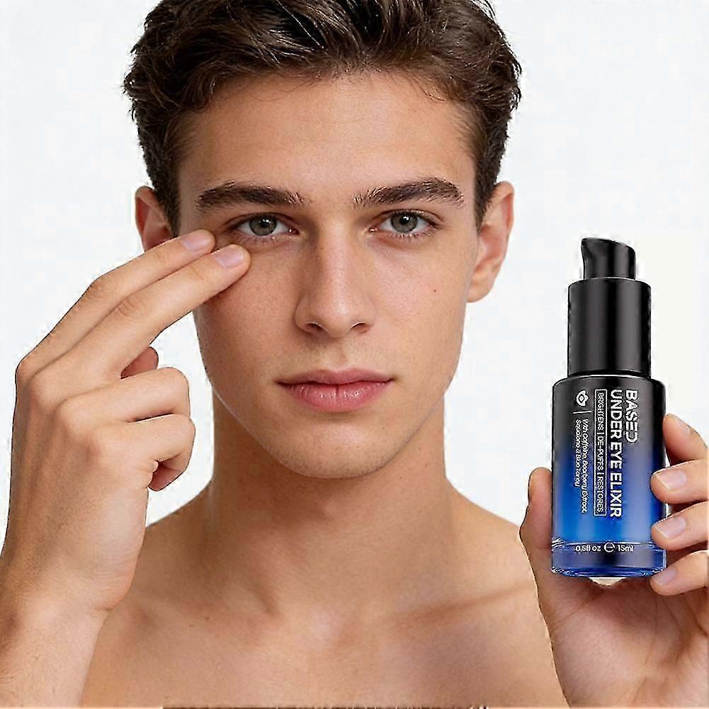 Oogserum voor Mannen 15ml Tegen Donkere Kringen Rimpels en Wallen Niet-Vettige Hydraterende Gel