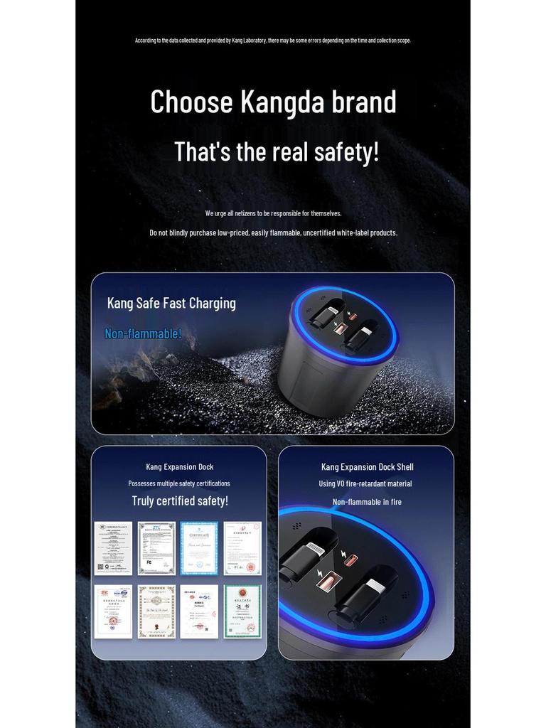 Geely Xingyue L Car Charger Docking Station for Apple & Android - Fast Charging Interior Modification