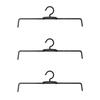 3pcs Multifunctional Stainless Steel Spring Clothes Hanger Clothes Drying Rack  Closet Storage