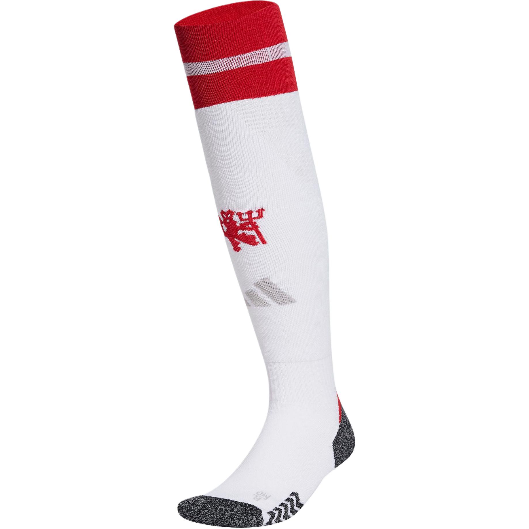 

Adidas Manchester United MANCHESTER UNITED 24/25 HOME Soccer Socks Men s 1 Pack White IU1411 S