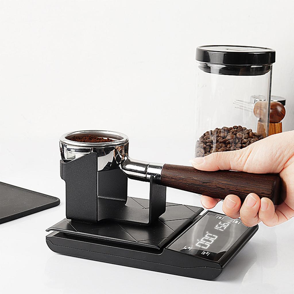 Durable Espresso Portafilter Holder Sturdy Iron Coffee Portafilter Stand Espresso Portafilter Rack for Coffee Machines