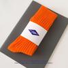 HW Yu Liu Shu Men's Thick Yarn Japanese Retro Slouchy Socks - Trendy Hong Kong Style Knitted Cotton Socks for Autumn and Winter