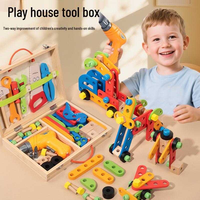 Children s DIY Repair Tool Set with Electric Drill See Details