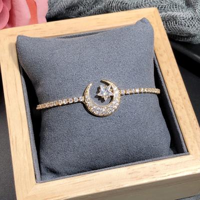 Simple Crystal Zircon Bracelet Femininity Personality Shining Swan Versatile Exquisite Light Luxury Fashion Accessories