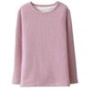 Kids' Sweater Fall and Winter Fleece-lined Thickened Bamaqin Boys Girl Base Tops Thermal Clothes Baby Bottoming Shirt