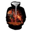 Support Multi Original 3D Digital Print Hoodie Couple Sweatshirt