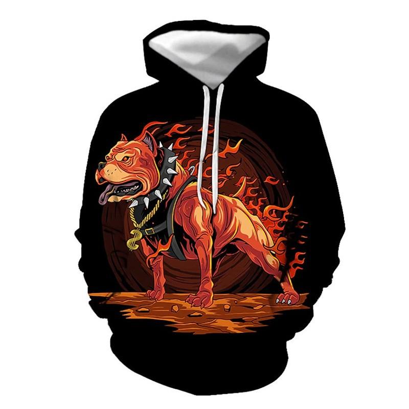 Support Multi Original 3D Digital Print Hoodie Couple Sweatshirt