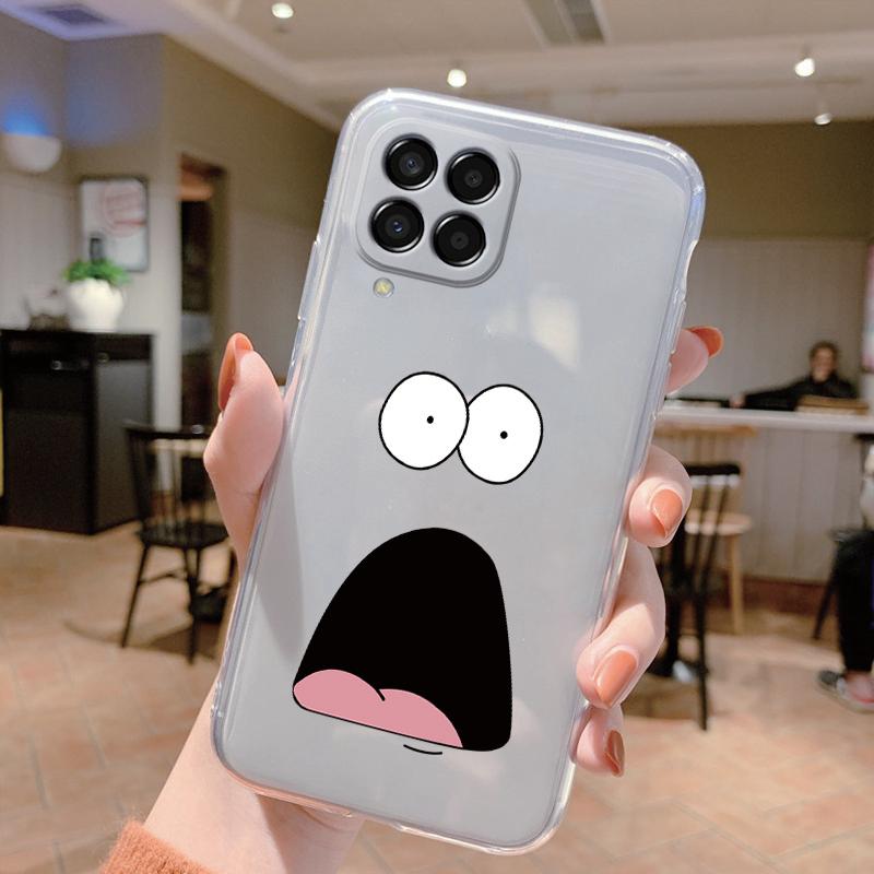 For Samsung Galaxy M33 5G Case Cute Cat Cartoon Protective Soft Silicone Phone Cases For Samsung M 33 GalaxyM33 Bumper Clear Bag