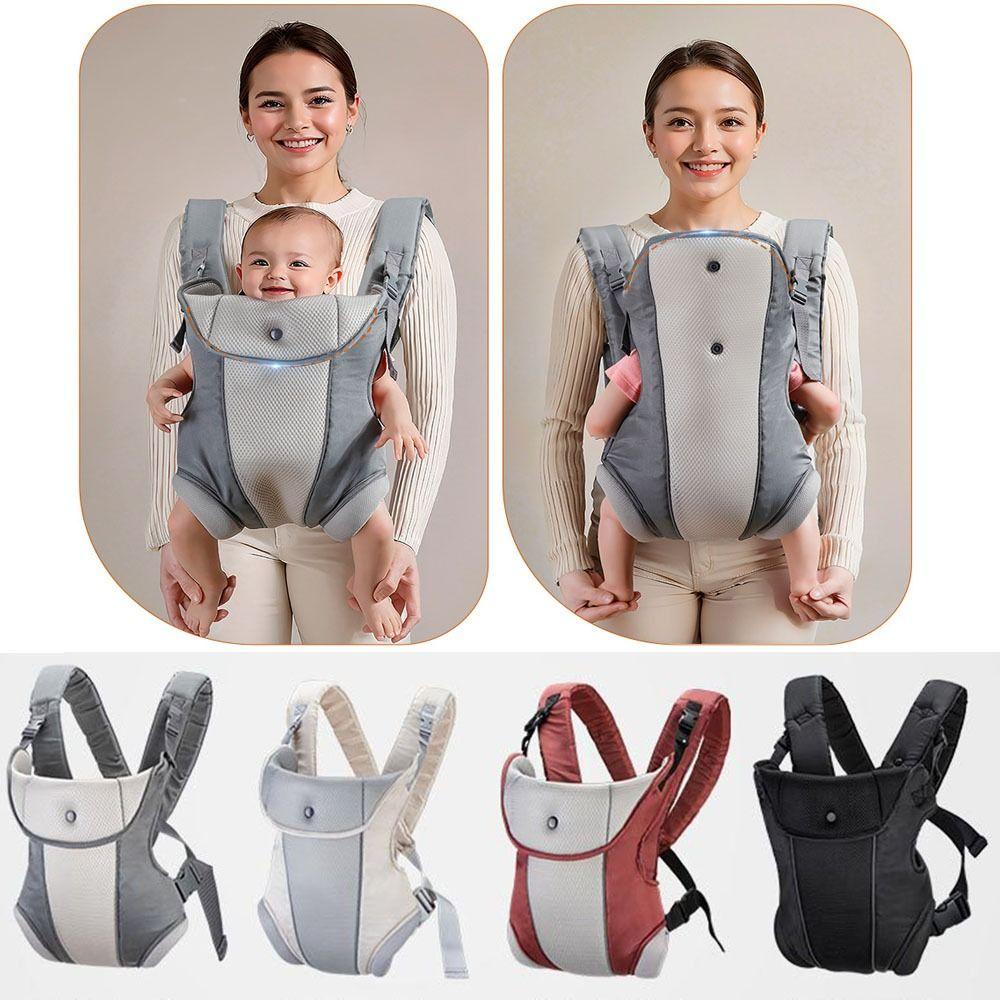 Easily Adjustable Front Facing Baby Carrier Ergonomic Baby Backpack Newborn Kangaroo Wrap  Toddler