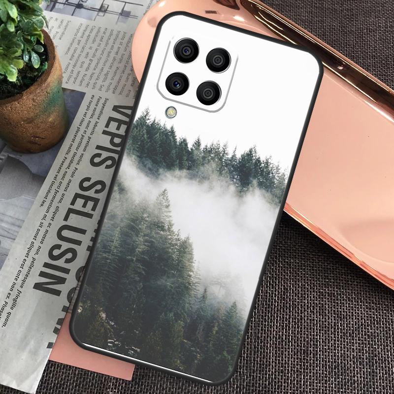 

Beautiful Nature Forest Mountain For Samsung Galaxy M34 M54 M14 M53 M33 M13 M12 M32 M52 M20 M15 M55 M21 M51 M30s M31s Case Samsung M52 5G