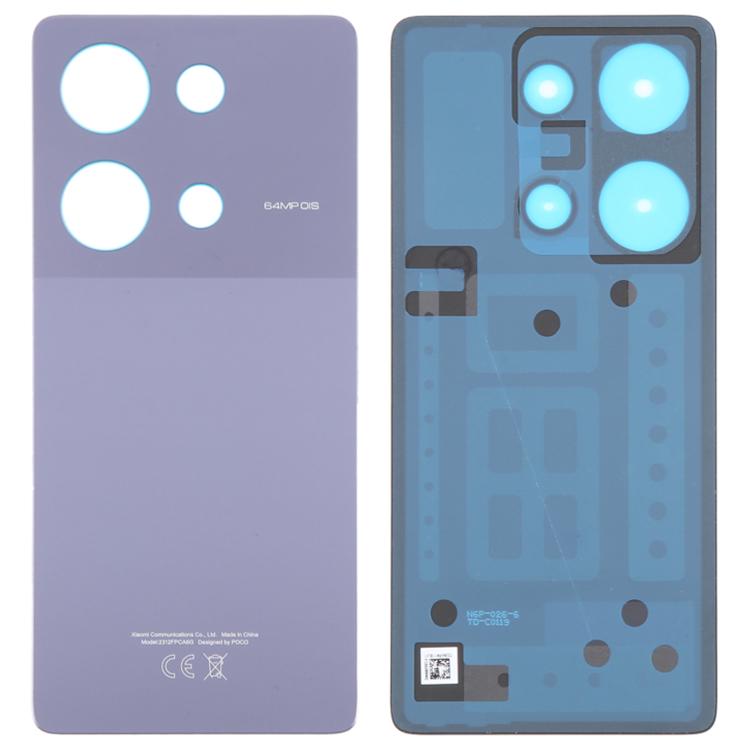 

Для Xiaomi Poco M6 Pro 4G Задня кришка акумуляторного відсіку Запасна частина Purple