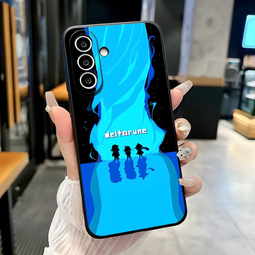 D-Deltarune Games Anime Phone Case For Samsung S26 S25 Plus S20 S20 Plus S22 Ultra S23 FE S21 Plus S21 Ultra Soft Cover