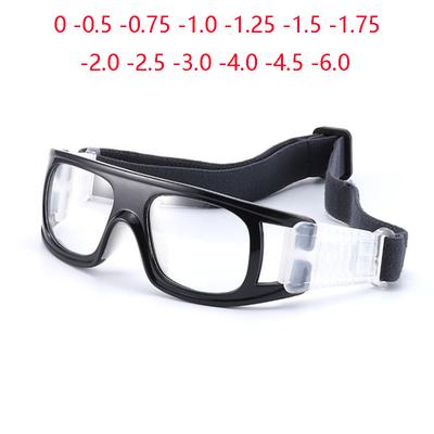 Outdoor Sports Basketball Football Shortsighted Goggles With Degree Anti-collision Prescription Spectacles 0 -0.5 -0.75 To -6.0