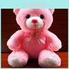 Urso de Pelúcia Adorável Pequeno com Flash LED Abraço Brinquedo Perfeito Presente para Bebês Meninas