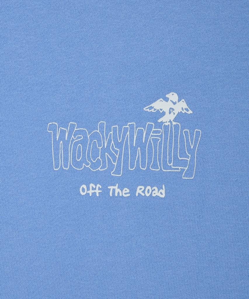 WACKY WILLY Picture Graphic Sweatshirt Blue