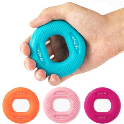 Antrenor pentru degete cu prindere reglabilă din silicon pentru antrenament pentru exerciții de expansiune carpiană, antrenament muscular, exercițiu pentru sală de fitness, întăritor pentru aderență de mână