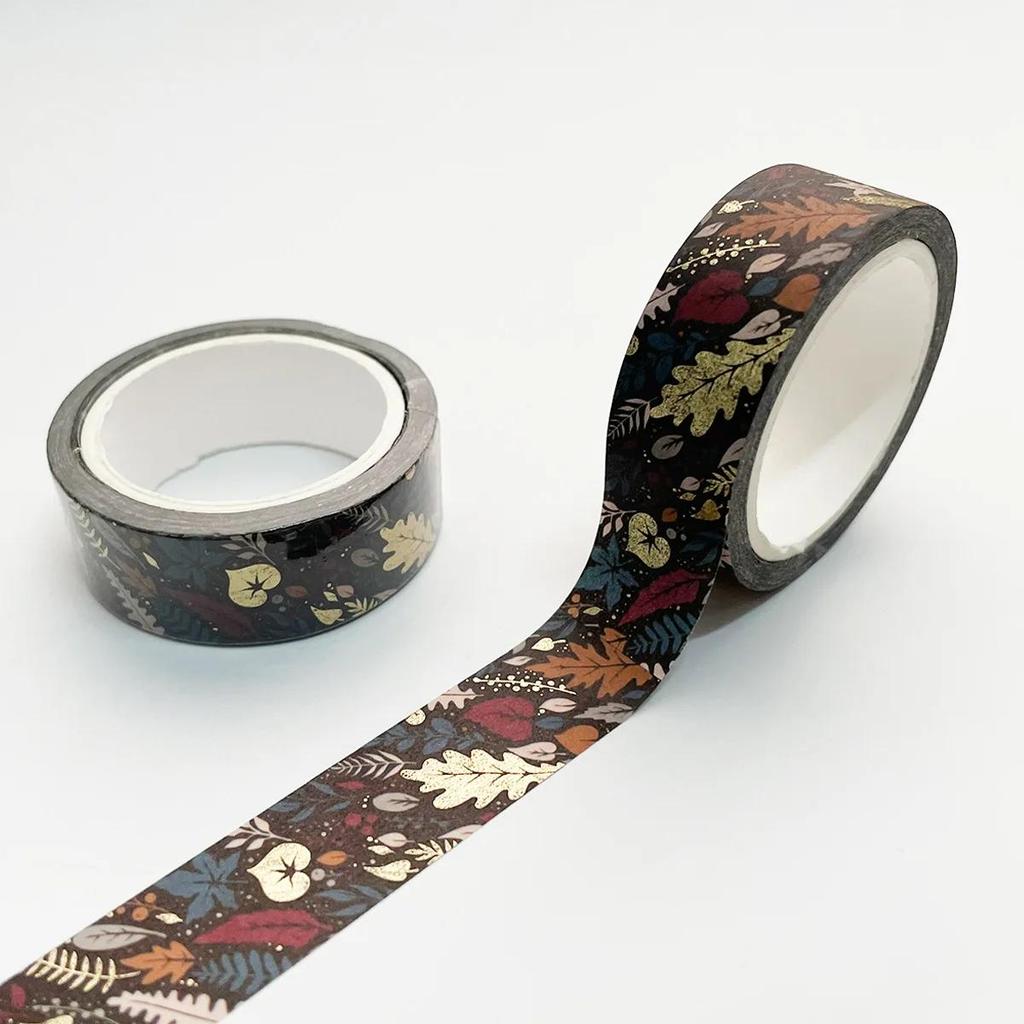 Gold Vintage Adhesive Washi Tapes Masking Tape Creative DIY Paper Tape Scrapbooking Tape Japanese Washitape Stickers