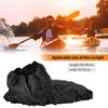 Nylon Kayak Spray Skirt Waterproof Cover Water Sports Accessory(Black)