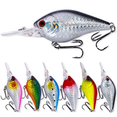Crankbait per la pesca Jerkbait Wobblers Crankbait per esche da pesca Predator 8.8Cm-12.5G-6# Esche da pesca alla trota