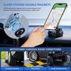 Vacuum Magnet Phone Bracket Multi-angles Adjustment Strong Magnetic Suck Design Foldable Car Holder For iphone Navigation Stand