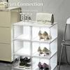Clear View LED Illuminated Shoe Storage Dustproof Design For Displaying Shoe Collections Domestic Setting