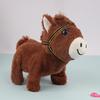 Yousheng Simulation Plush Horse Toy with Sound Electric Walking Interactive Horse Plushie Toddlers Boys Girls Educational Stuffed Animal Toy