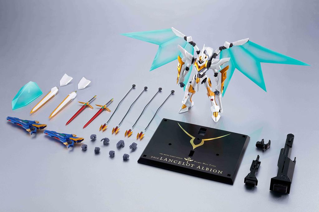 TAMASHII NATIONS METAL ROBOT Spirits Code Geass Lancelot Albion 145mm painted movable figure [SIDE KMF] approx. ABS&PVC&diecast