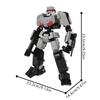 MOC Megatron Transforming Mech Robot Bricks Model Autobots Movie Bumblebee Shapeshifting Justice Robot Building Blocks Toys Gift