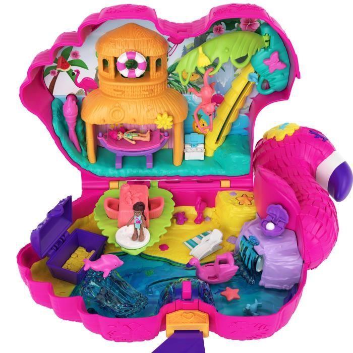 Polly Pocket - Flamingo Überraschungen - Mini-Puppe - ab 4 Jahren hgc41
