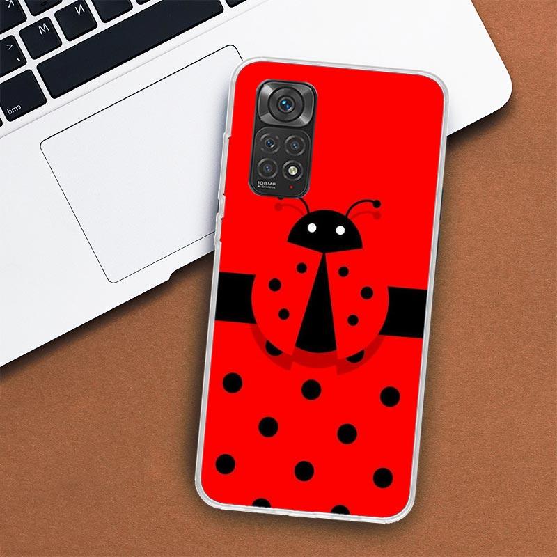 

Чехол для телефона Xiaomi Redmi Note 13 12 12S 11 11S 10 10S 9 9S 11T 11E Pro Plus 8 8T 7 + чехол Redmi Note 11E Pro