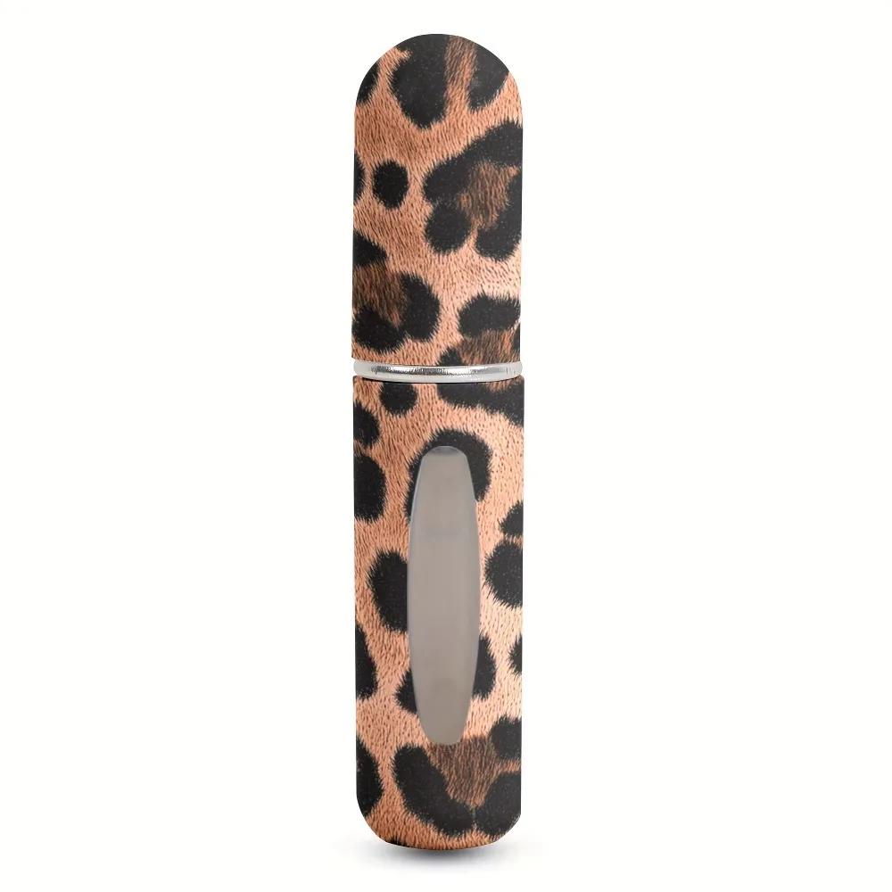 Light 5ml Refillable Spray Bottle Mini Leopard Pattern Perfume Spray Bottle Daily Use Cosmetic Pump Dispenser Outdoor