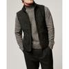 Men's Reversible Suede Leather Vest Jacket, Double Sided Waistcoat, Casual Outerwear For Autumn Winter, European American Style